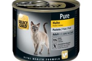 SELECT GOLD Pure Adult Paté Poulet 6x200 g