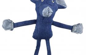 Peluche Souris jean avec herbe à chat Peluche Souris jean avec herbe à chat