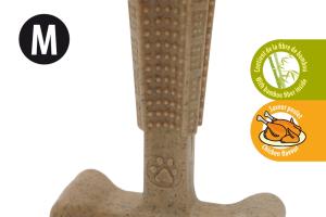 Aimé Chien Os BamBone Fibres de Bambou Poulet