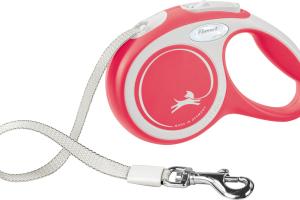 Flexi New Comfort Laisse Sangle Rouge Flexi New Comfort Laisse Sangle Rouge