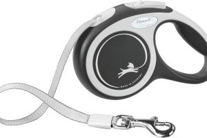 Flexi New Comfort Laisse Sangle Noir Flexi New Comfort Laisse Sangle Noir