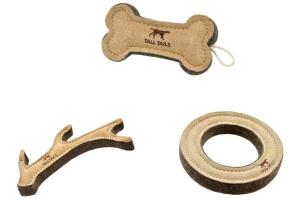 Bubimex Jouet En Cuir Naturel et Laine