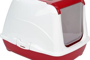 AniOne Maison de Toilette pour Chat "Flip Cat" S rouge AniOne Maison de Toilette pour Chat "Flip Cat" S rouge