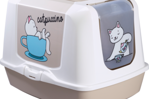 AniOne Toilettes pour chat Catpuccino M AniOne Toilettes pour chat Catpuccino M