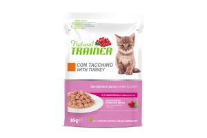 Natural Trainer Kitten & Young 12 x 85 g Dinde Natural Trainer Kitten & Young 12 x 85 g Dinde