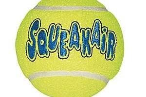 Air Kong Squeaker Tennis Ball