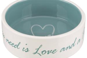 Trixie Gamelle céramique Pet's Home Bleu