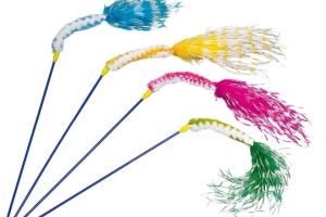 Vadigran Jouet Chat Canne à Pêche Zaza