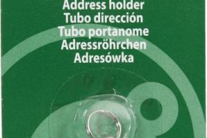 Zolux Tube porte-adresse métal