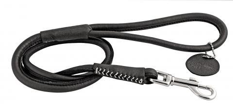 Chapuis Sellerie Laisse Classique Cuir Rond Noir Chapuis Sellerie Laisse Classique Cuir Rond Noir