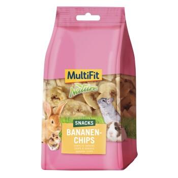 MultiFit Nature snacks chips de banane 120 g 120 g